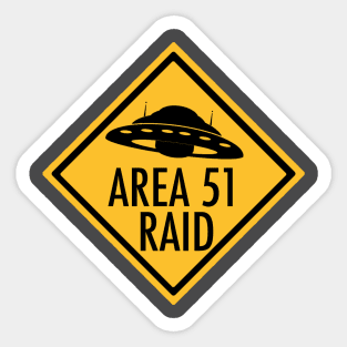 Area 51 Raid Sticker